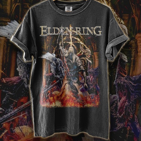 ELDEN RING Retro Graphic Unisex T-Shirt S-5XL
