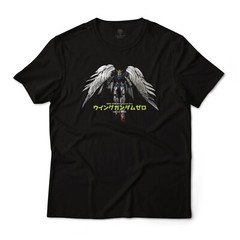 Mobile Suit Gundam Wing Endless Waltz Anime Graphic Art Tee Lightweight Cotton