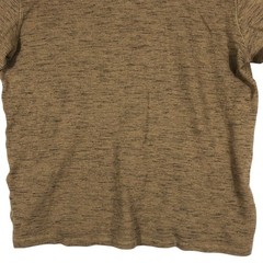 Rowm Shirt Mens XL Brown Long Sleeve Henley Thermal Pullover Casual Adult