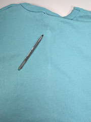 Vintage Champion T-Shirt XL USA Teal Blue 1990s NWT