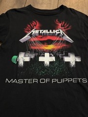 Master of puppets Metallica T-shirt men’s small medium double-sided