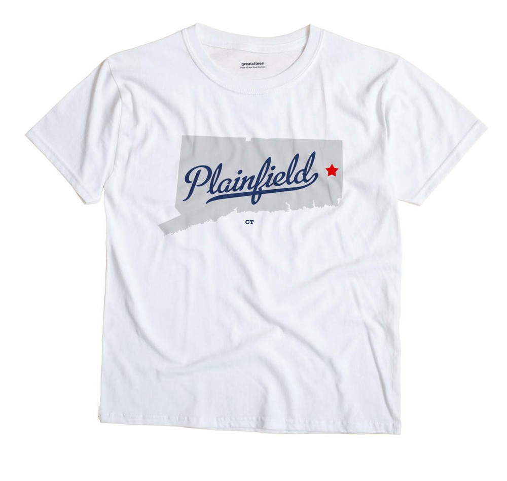 Plainfield Connecticut CT T-Shirt MAP