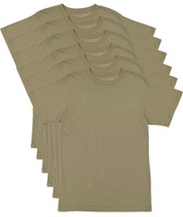 USGI ARMY Issued Coyote Brown AR 670-1 Complaint T-Shirt 100% Polyester NEW