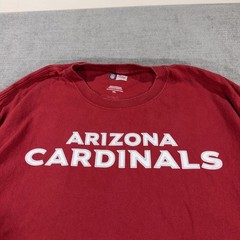 NFL Team Apparel Arizona Cardinals T-Shirt Mens 3XL Red Excellent Dad 1 Graphic