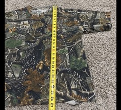Cabelas Camo Hunting Boxy Cut Bottom T Shirt Mens Size Large Regular