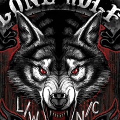 Jumbo Lone Wolf No Club Motorcycle Biker Tattoos Animal USA Mens T Shirt GMD1343