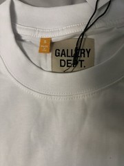 Gallery Dept. Men’s White/Purple Logo Graphic Crew Neck Short Sleeve T-Shirt S