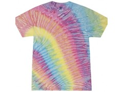 Multi-Color Handmade Tie Dye T-Shirts Kids & Adult 100% Cotton Colortone