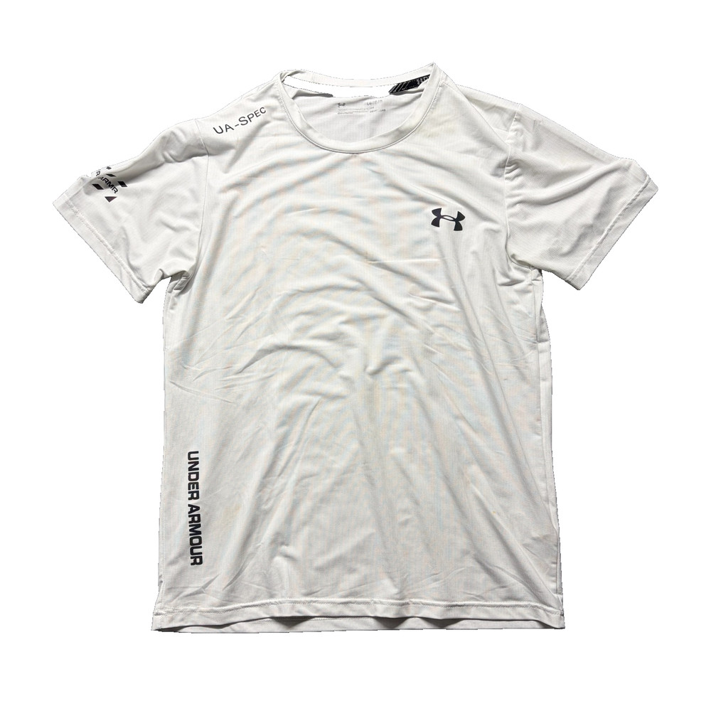 Under Armour Size L Athletic Shirt Logo Men’s Run Sportswear Used