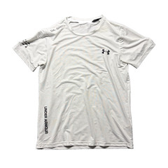 Under Armour Size L Athletic Shirt Logo Men’s Run Sportswear Used