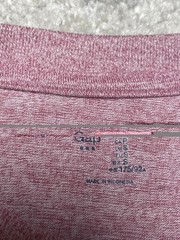 Lot Of 2 Gap Mens Shirts Size S Striped Polo Crewneck Tee Short Sleeve