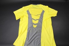 Nike Pro Combat Short Sleeve Shirt Men’s Yellow New without Tags 2XL