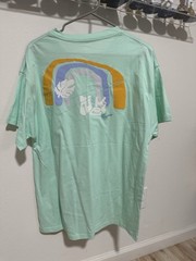 Nike Sportswear Max 90 T-Shirt Mens Size Medium Green Short Sleeve Embroidered