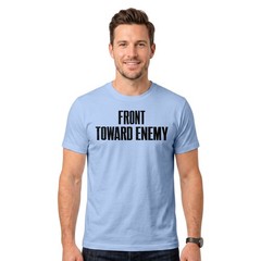 Front Toward Enemy Military T Shirt Funny Army Tactical Patriotic Veteran Tee