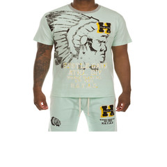 HUSTLE GANG “Touch Down” Knit (Honeydew)