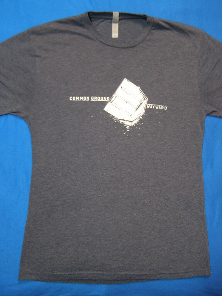Common Ground Wayward Concert Tour T-Shirt 2019 AlbumBlown Over Shed Gray Size M