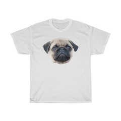 Personalized Pet Portrait Comfort Tee Custom Dog Cat Lover Gift Unisex