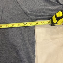 Huk Performance Fabrics Fishing T-Shirt Mens XXL Blue/Gray Long Sleeve UPF