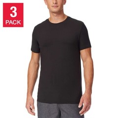 NEW 32 Degrees Mens 3 pack Cool Tee Short Sleeve Crew Neck, BLACK, MEDIUM 38-40