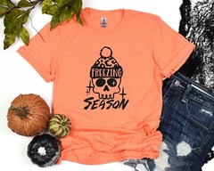 Freezing Season Shirt, Christmas Gift Tee, New Year Tshirt, Winter Shirt
