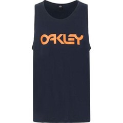 Oakley Men’s Mark Ii Classic Tank Top Shirt Fathom Blue Logo Extra X-Small XS US