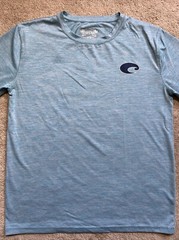 Costa UPF 40+ Long Sleeve Performance Fishing Shirt BLUE MEDIUM / SMALL MSRP $45