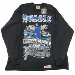 Nipsey Hussle Tribute Graphic Black T-Shirt Men’s Size 2XL Long Sleeve