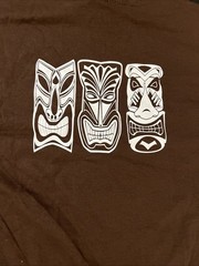 Jack Flavored Rums Tiki Mask Back Men’s Size M