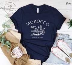 Morocco Shirt Travel Gift for North Africa Trip Lovers Souvenir Tee