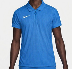 Nike Court Men’s Dri-FIT ADV Textured Tennis Polo – HQ0792 435 – Blue – Size: M