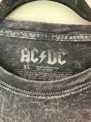 AC/DC Fly on the Wall 1985 Tour T-Shirt Acid Wash Graphics