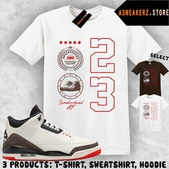 Tee Shirt Matching AJ 3 World’s Best Dad 2026 Match Sneaker Sneakerhead Emblem