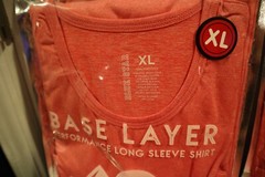 6 Men’s Athleticool Performance T-Shirt Base Layer XL Long Sleeve Crew Neck