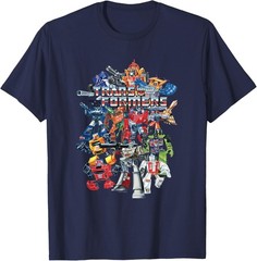 Transformers Vintage Retro Color Group Autobots Poster Unisex T-Shirt