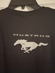 Ford Mustang Boss 302 Shirt Men’s Size Large Black Short Sleeve Anvil Tee T