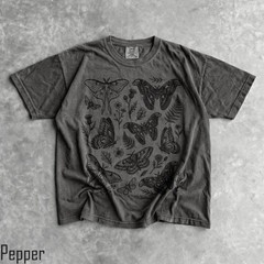 Moth Insect Tattoo Art Design Comfort Tee Unisex Adult Gift
