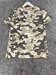 De Facto Shirt Men’s Camo 2XL Gray Green Tee Camouflage Short Sleeve Gym N304