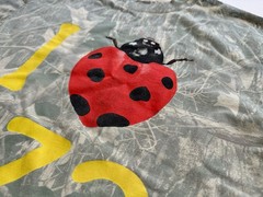 SZA Grand National Tour 2025 Official Merchandise Camo Ladybug Shirt Size M