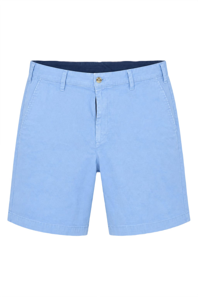 Vintage White Cotton Mid-Thigh Shorts Unisex Casual