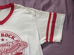 Kid Rock Shirt Mens XL White Red Detroit Michigan Badass Rock Band Tour Concert