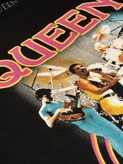 NEW OFFICIAL LICENSED QUEEN BAND FREDDIE MERCURY WE WILL ROCK YOU T Shirt Mens S