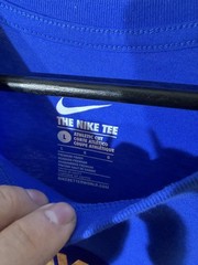 Nike F.C. T-Shirt Foil Game Royal Blue Gold Foil Mens Large 810505-480
