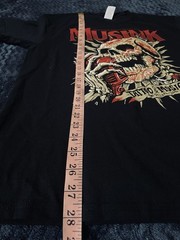Musink Tattoo & Music Festival T Shirt Snoop Deftones Barker M NWOT
