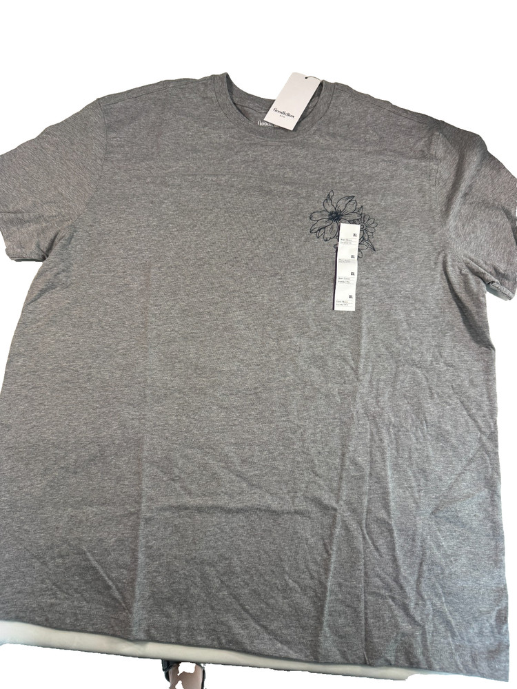 Goodfellow & Co Men’s Short Sleeve Graphic T-Shirt Thundering Gray Size L
