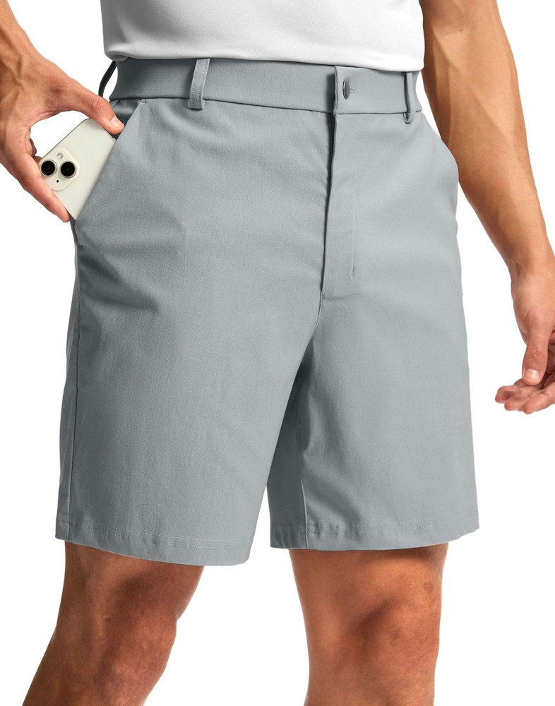 Men’s Golf Dress Shorts 5″/ 7″/ 9″ Stretch Casual Work Flat Front Shorts for …