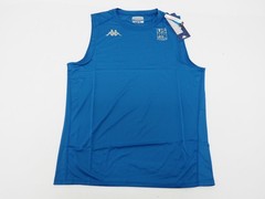 New! Kappa Kombat Fiolo Men’s US Ski Sleeveless Technical Tee Shirt XL Blue