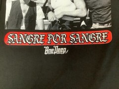 Sangre Por Sangre Blood In Blood Out HOOD M-5XL Black Shirt One Deep Piranha