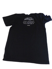 AS COLOR ARCTIC MONKEYS 2022 Concert T-Shirt Graphic Black Medium Unisex NWOT