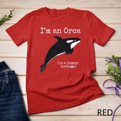Orca Killer Whale Costume I’m an Orca in a Human Costume Unisex T-shirt