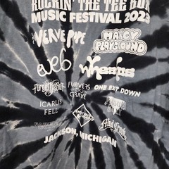 2023 Rockin The Box Music Festival Gray Tie Dye Tank Top Men’s XL Verve Pipe MP